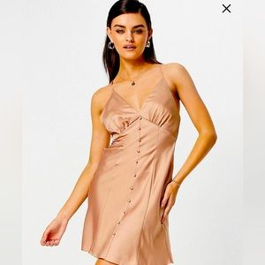 Gently worn satin dress. Great for a night out or even a casual wedding